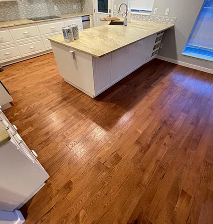 Durable flooring installation in Covington residence